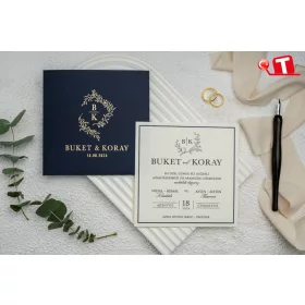 Ekonomik Düğün Davetiyesi 9287 (stk)