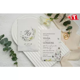 Ekonomik Düğün Davetiyesi 9292 (stk)