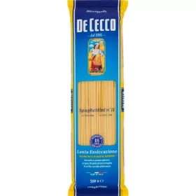   De Cecco 11 Spaghetti 500g – Italienische Pasta oder Reis Zutat für mediterrane Küche