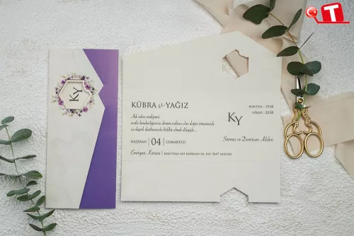 Ekonomik Düğün Davetiyesi 9331 (stk)