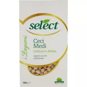   Select Mittlere Kichererbsen 400g – Canned Legumes or Vegetables for Salads, Soups and Everyday Cooking