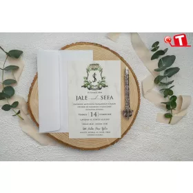 Ekonomik Düğün Davetiyesi 9343 (stk)