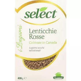   Ausgewählte rote Linsen 400g – Canned Legumes or Vegetables for Salads, Soups and Everyday Cooking