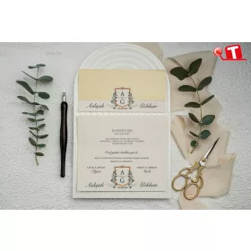 Ekonomik Düğün Davetiyesi 9361 (stk)