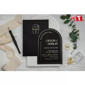 Ekonomik Düğün Davetiyesi 9373 (stk)