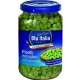 Blue Italy Extra feine Erbsen 370g – Canned Legumes or Vegetables for Salads, Soups and Everyday Cooking
