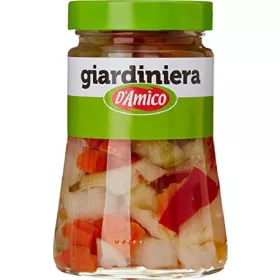   D'Amicogiardiniera 480g – Canned Legumes or Vegetables for Salads, Soups and Everyday Cooking