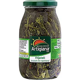   Artigiana Sud Neapolitanischer Brokkoli 1 kg – Canned Legumes or Vegetables for Salads, Soups and Everyday Cooking