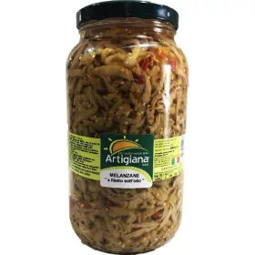   Auberginenfilets von Artigiana Sud, 3 kg – Canned Legumes or Vegetables for Salads, Soups and Everyday Cooking