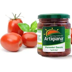   Getrocknete Kirschtomaten von Artigiana Sud, 540g – Canned Legumes or Vegetables for Salads, Soups and Everyday Cooking