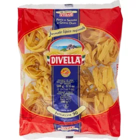   Divella N 90 Fettuccine Nestergrieß 500g – Italienische Pasta oder Reis Zutat für mediterrane Küche