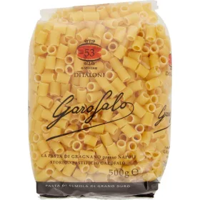   Garofalo Nr. 53 Ditaloni 500g – Italienische Pasta oder Reis Zutat für mediterrane Küche