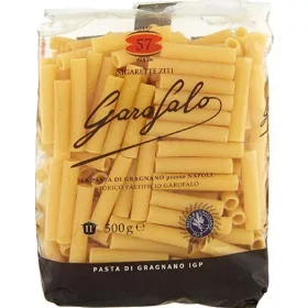   Garofalo Nr. 57 Ziti Zigaretten 500g – Italienische Pasta oder Reis Zutat für mediterrane Küche