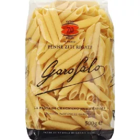   Garofalo Nr. 70 Penne Ziti Rigate 500g – Italienische Pasta oder Reis Zutat für mediterrane Küche