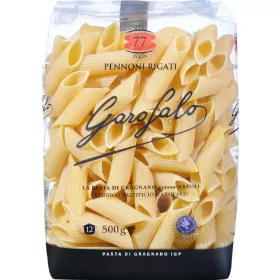   Garofalo Nr. 77 Pennoni Rigati 500g – Italienische Pasta oder Reis Zutat für mediterrane Küche