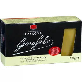   Garofaloglatte Lasagne Nr. 3-64 500g – Italienische Pasta oder Reis Zutat für mediterrane Küche