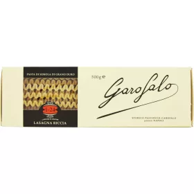   Garofalo Lockige Lasagne Nr. 124 500g – Italienische Pasta oder Reis Zutat für mediterrane Küche