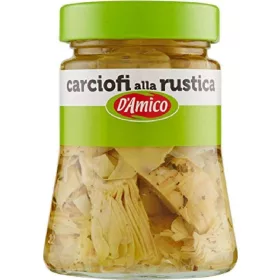   D'Amico Rustikale Artischocken 280g – Canned Legumes or Vegetables for Salads, Soups and Everyday Cooking
