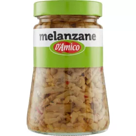   D'Amico Auberginenfilets 470g – Canned Legumes or Vegetables for Salads, Soups and Everyday Cooking