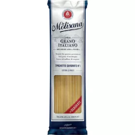   Molisana 1 luxuriöse quadratische Spaghetti 500g – Italienische Pasta oder Reis Zutat für mediterrane Küche