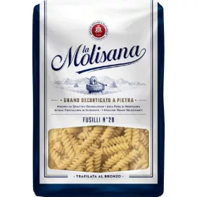   Molisana N 28 Fusilli 500g – Italienische Pasta oder Reis Zutat für mediterrane Küche