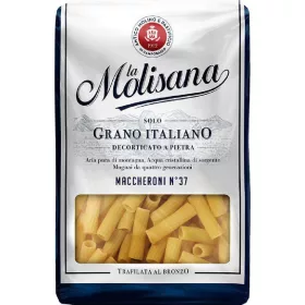   Molisana N 37 Makkaroni 500g – Italienische Pasta oder Reis Zutat für mediterrane Küche