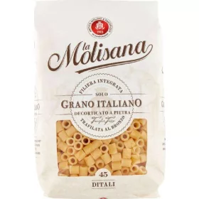   Molisana N 45 Fingerhüte 500g – Italienische Pasta oder Reis Zutat für mediterrane Küche