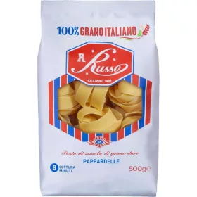   Russo Nr. 110 Nester Spezial-Pappardelle 500g – Italienische Pasta oder Reis Zutat für mediterrane Küche