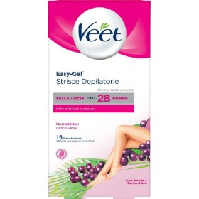   Veet Body Enthaarungsstreifen für normale Haut, 16 Stück – Premium Personal Care Product for Daily Hygiene