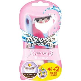   Wilkinson Donna Extremmilde, 4+2 Stück – Premium Personal Care Product for Daily Hygiene