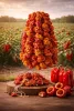Getrocknete süße Dolma-Paprika aus Antep (45–50 Stück)