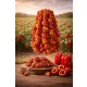 Getrocknete süße Dolma-Paprika aus Antep (45–50 Stück)