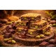 Kadayıf-Baklava-Lokum mit Antep-Pistazien 1 kg
