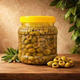 Handgebrochene Nizip-Oliven ohne Kern aus Gaziantep 1 kg