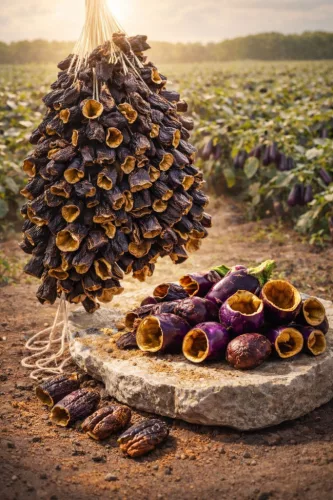 Kurutulmuş Antep Patlıcan Dolmamız 45/50 adet