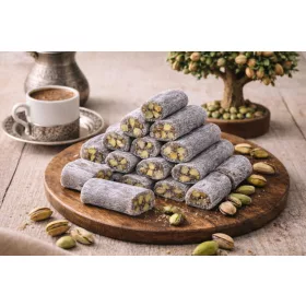Natur-Docht-Lokum mit Antep-Pistazien 1 kg