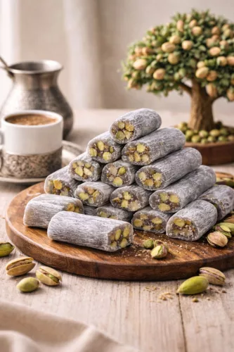 Natur-Docht-Lokum mit Antep-Pistazien 1 kg