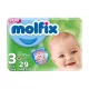 Molfix Babywindeln Größe 3 (29 Stück) – Komfortabler Sitz & zuverlässige Trockenheit