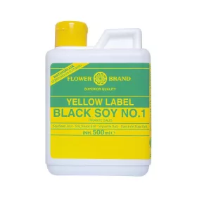   Black Soybeans, Yellow Label, 500 ML | Premium Food Product – Authentic Flavor & Kitchen Essential