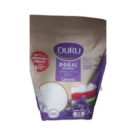   Duru Granül Toz Deterjan Lavanta 1kg – Güçlü Leke Çıkarıcı, Derinlemesine Temizlik