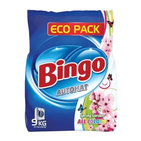   Bingo Toz Deterjan Bahar Esintisi 9 kg – Güçlü Leke Çıkarıcı, Derinlemesine Temizlik