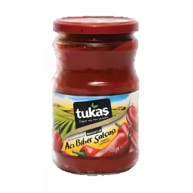   Tukaş Paprikamark (scharf) 700 g – Scharfes Paprikamark für Soßen, Pfanne & Mezze