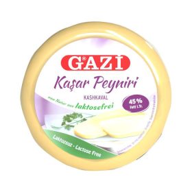 Gazi Laktozsuz Kaşar Peynir 400 g | Doğal Türk Gıdası