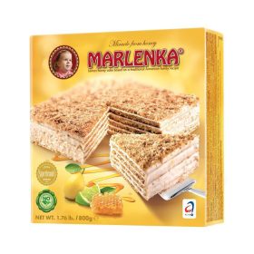 Marlenka bal ve limon aromalı katmanlı kek 800gr