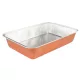Große Aluminum Tray 3450 ml 408x270x68 mm (pro Stück)