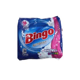   Bingo Otomat (Beyaz & Renkli) 1,5kg – Güçlü Leke Çıkarıcı, Derinlemesine Temizlik