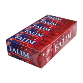   Falım Frucht Kaugummi (5x20 Stück, Zuckerfrei, Fruchtgeschmack)