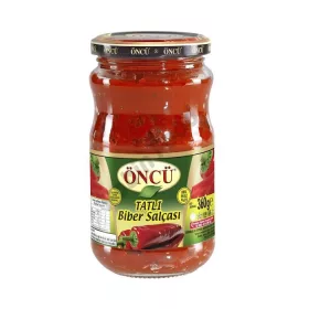   Öncü Paprikamark (mild) 370 g – Mildes Paprikamark für Soßen, Eintopf & Mezze