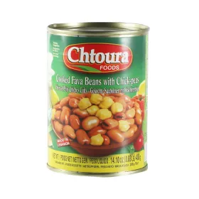   Chtoura Saubohnen 400 g – Saubohnen für Eintopf, Mezze & Beilage