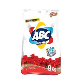   ABC Matik Çamaşır Deterjanı Rosa 9 kg – Güçlü Leke Çıkarıcı, Derinlemesine Temizlik